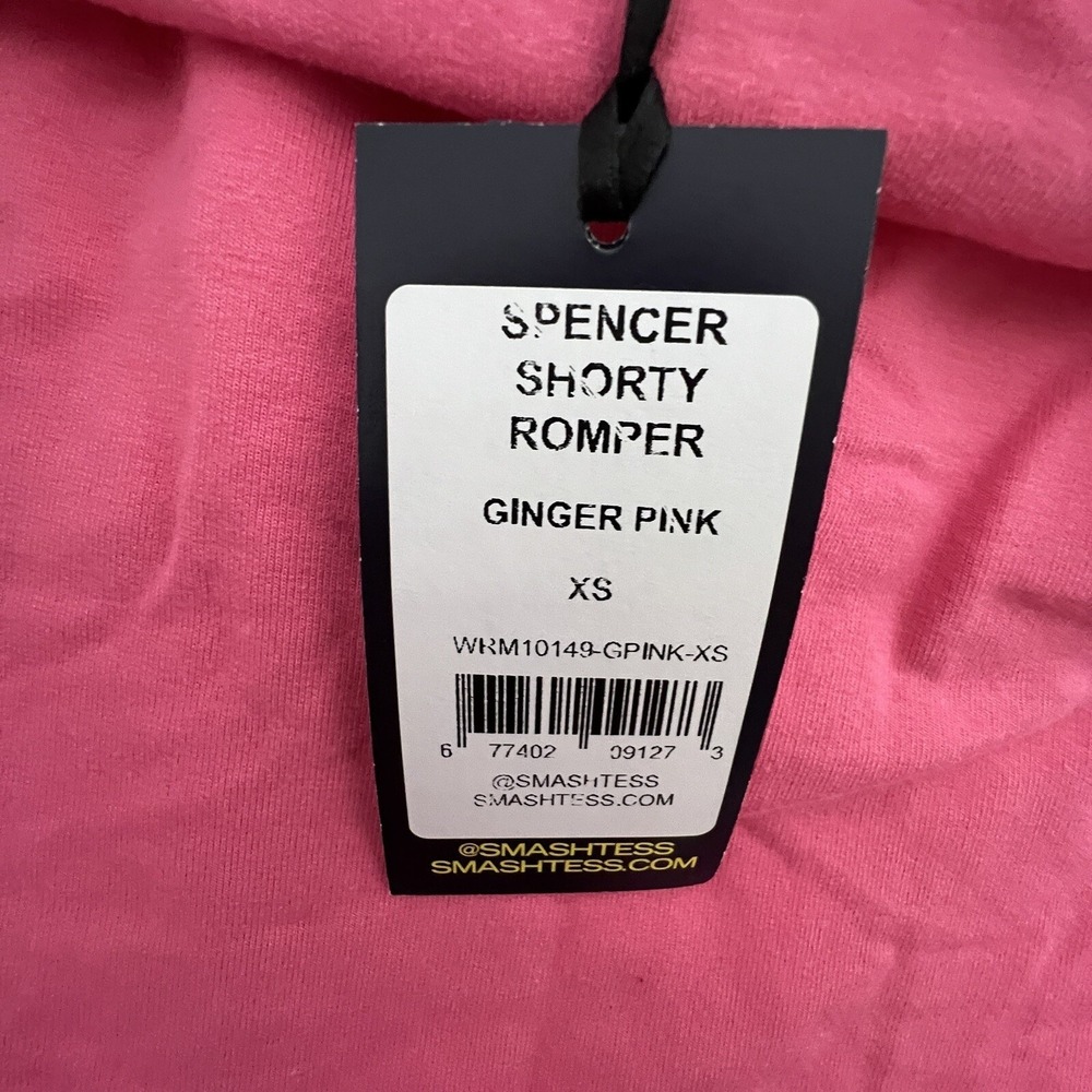 Smash + Tess Shorty Romper Pink XS - Picture 6 of 11